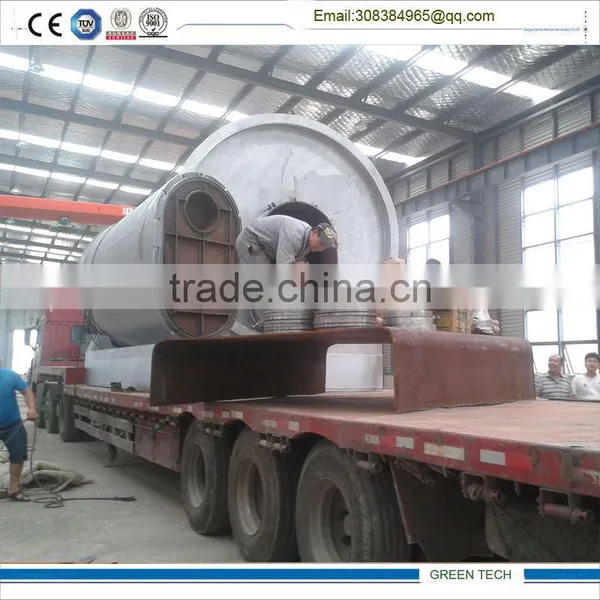 Simple Design and Low Price Waste Rubber Pyrolysis to Oil Plant photo-5