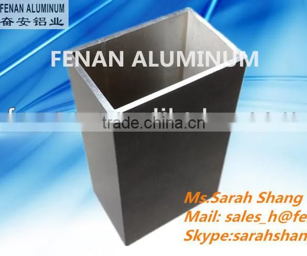 Aluminum Tubing Extrusion Blue Powder Coating Aluminum Pipe photo-5