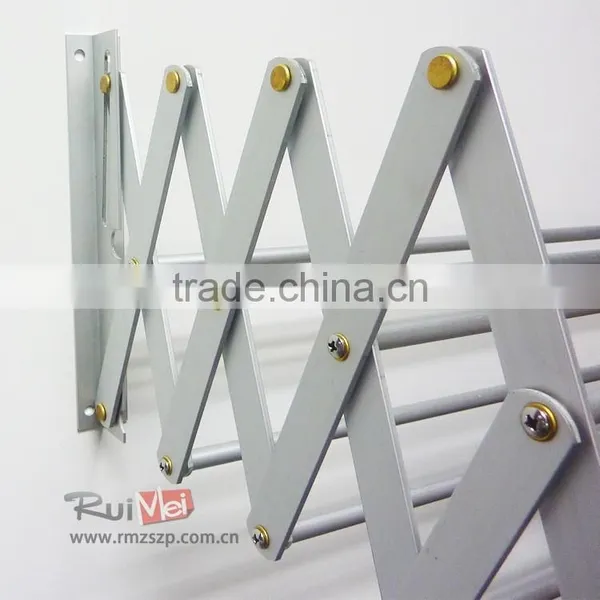 Solid Metal Folding Towel Display Rack photo-3