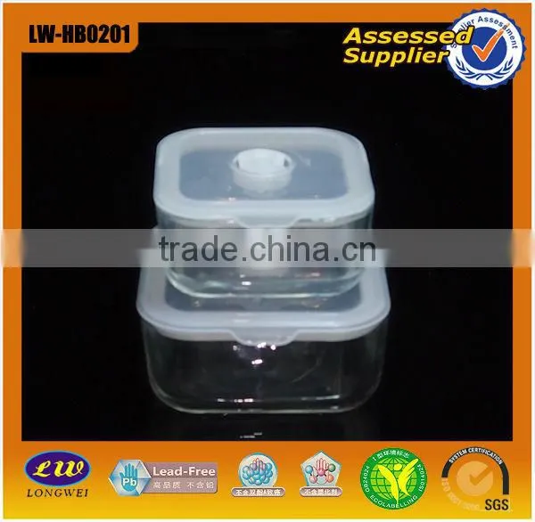 2015 Air-tight Brosilicate Glass Storage Container Use Microwave Oven photo-5