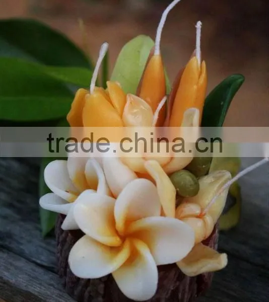 Aroma Flower Candle From Thailand. photo-2