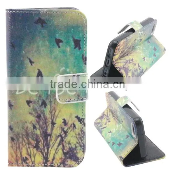 Wholesale Type Flip Leather Mobile Phone Case Cover For IPhone 5 photo-3