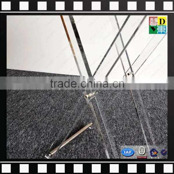 Custom Acrylic Folding Snack Table Household Acrylic Clear Folding Tray Table Foldable Coffee Table From China Manufacturer photo-5