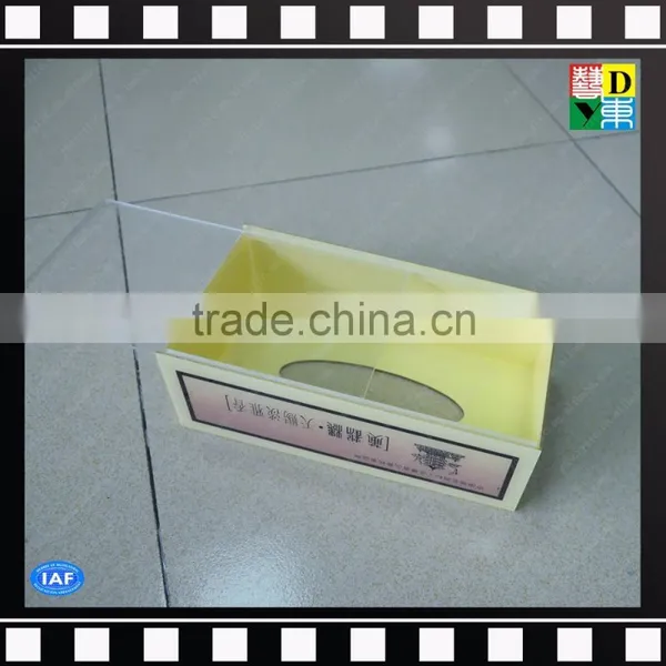 Acrylic Tissue Paper Box Napkin Box Holder for Car/home/office/hotel photo-2
