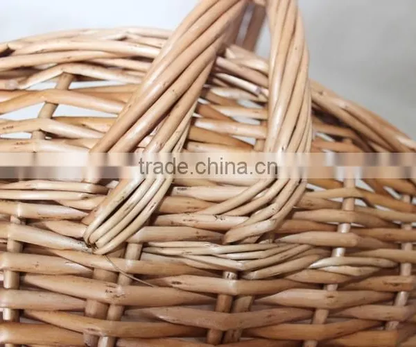 Set of 2 Cheap Natural Wicker Decorative Baskets photo-6
