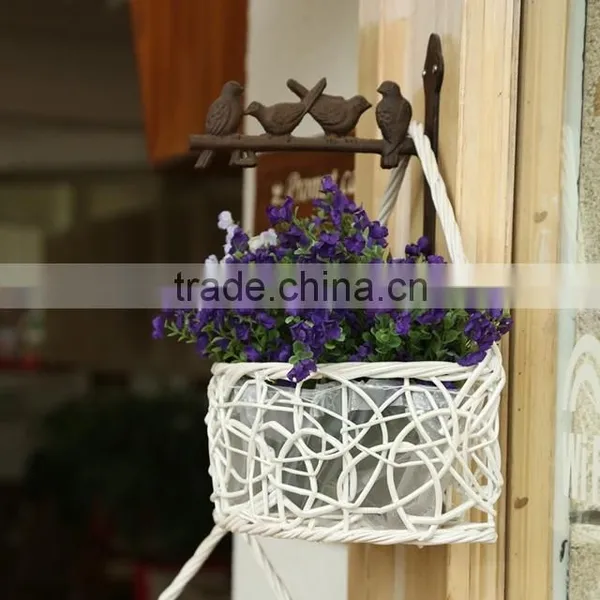 Wicker Material Wedding Flower Basket photo-2