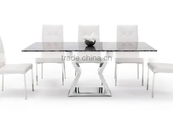 FF-071 Factory Price Stainless Steel Dining Table Base Metal Furniture Legs photo-5