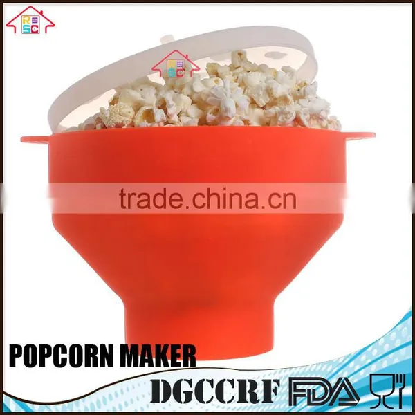 NBRSC Collapsible Microwave Silicone Popcorn Popper Maker With Handle photo-4