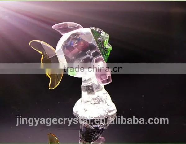 Latest Small Crystal Animal Figurine Awesome Seafish Wedding Gift photo-5