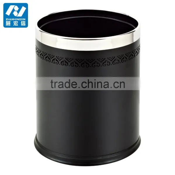 Hotel Room Stainless Steel Garbage Can Chatroom Dustbin photo-6