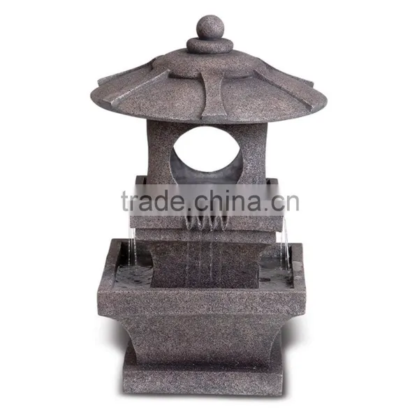 LED Lighted Garden Water Fountain photo-2