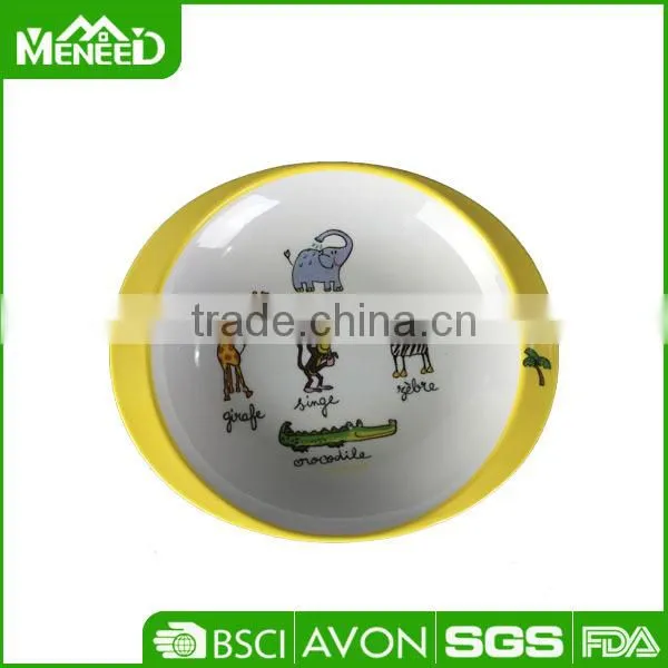 5inch Elephant & Animal Printed Food Safety 100% Melamine 6inch Kid's Lunch Bowl photo-3