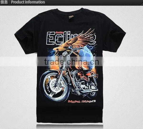 Wholesale Cotton Man T-shirt/ T-shirt Printing /Custom t Shirt With Print Logo photo-3