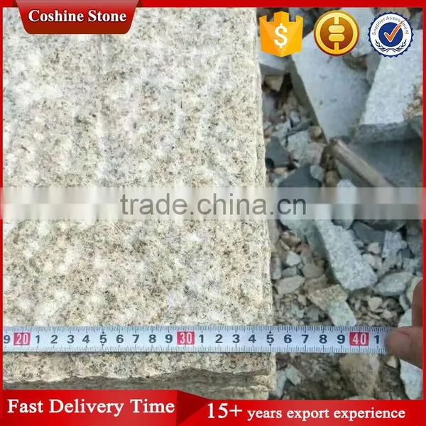 Pineapple Finished Yellow Granite G682 For Oudside Paver photo-2