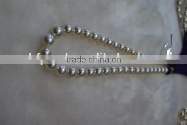 Best Quality Genuine 13-14mm Silver South Sea Pearl Strands photo-2