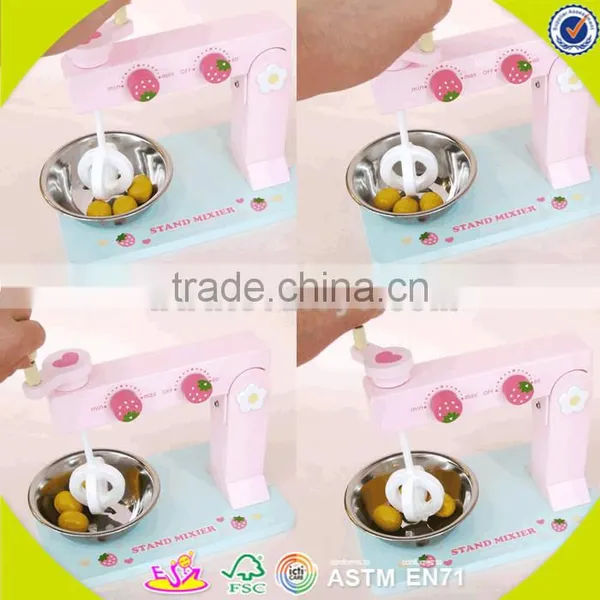 Wholesale Pretend Play Pink Wooden Kids Baking Set Top Fashion Wooden Kids Baking Set W10D013 photo-3