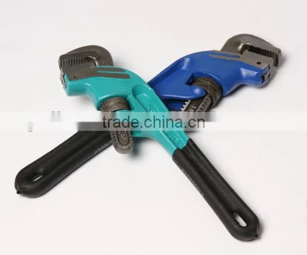 Heavy Duty Pipe Wrench Carbon Steel Angled Offset Pipe Wrench photo-3