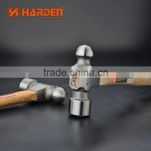 Professional 450g Ball Peen Hammer With Wood Handle photo-3