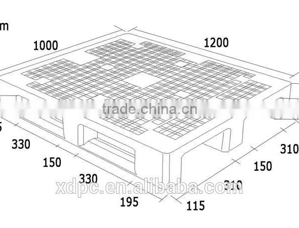 Standard Size Racking Plastic Pallet photo-5