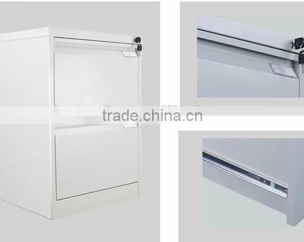 Office Furniture Metal 2 Drawer Steel Index Card File Cabinet photo-3