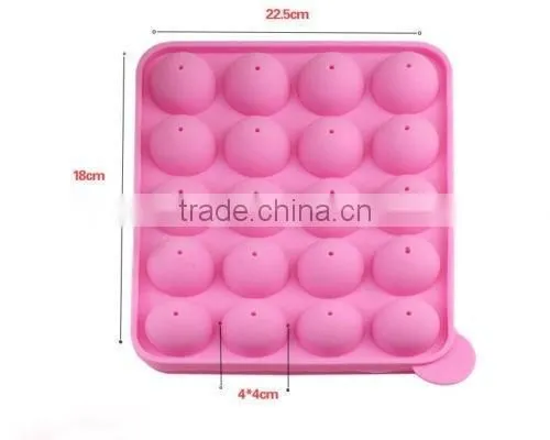 The Silicone Cake Chocolate Cookie Lollipop Pop Mold Mould Baking Tray Stick Party photo-6