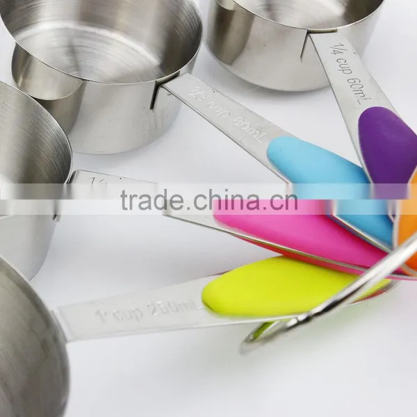 New Products 5 Pieces Set Stainless Steel Powder Measuring Spoons photo-6