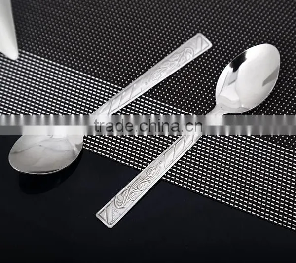 Natural Color Measuring Spoon Stainless Steel Hotel Cutlery photo-2