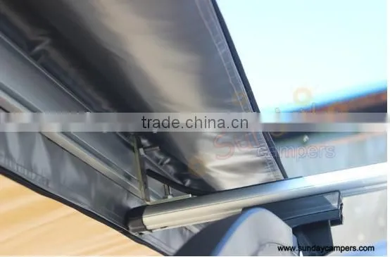 Off Road Awning Polycotton 4wd Car Top Side Awning With Roof Top Tent photo-6