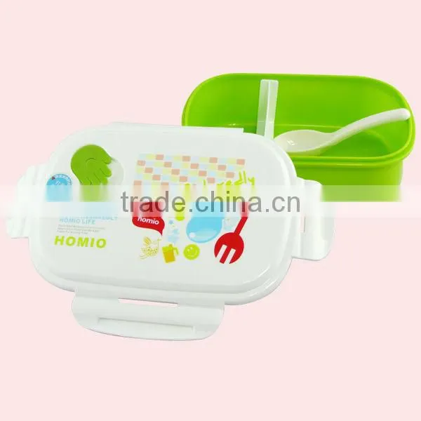 PP Material Plastic Take Away Bento Lunch Box photo-2