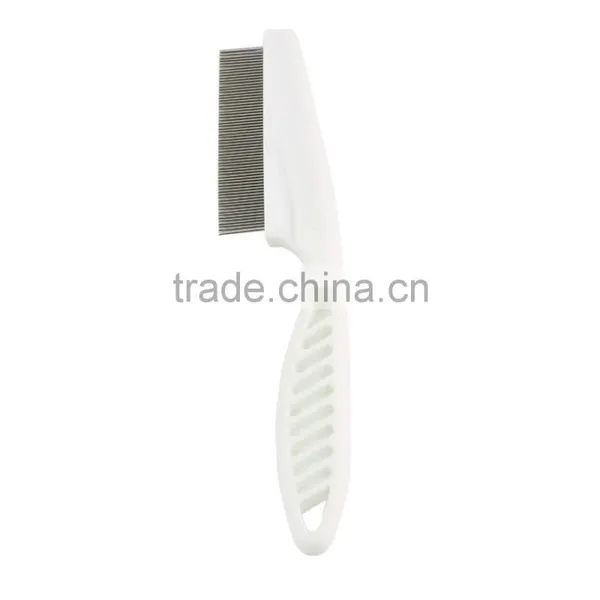 1pcs Pet Dog Hair Flea Comb Stainless Pin Dog Cat Grooming Brush Comb Clean Tool Hot Worldwide photo-2