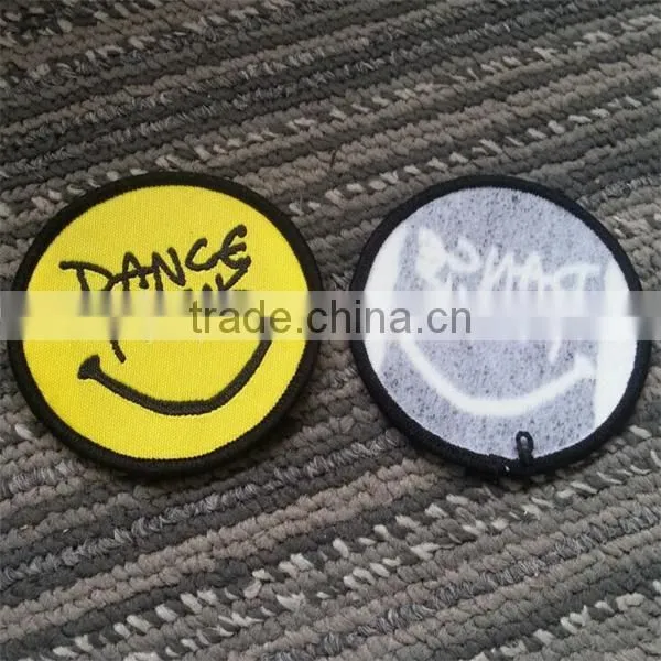 2016 China High Quality Custom Cheap Woven Patch With Iron on Backing photo-4