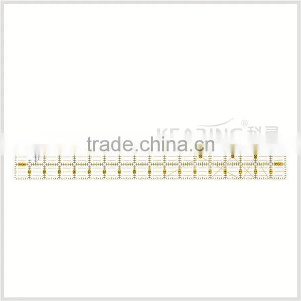 Factory Wholesale High End Non Toxic Artwork Making Patchwork Ruler in Size 16cm*16cm 3mm Thicklness #kpr1616 photo-5