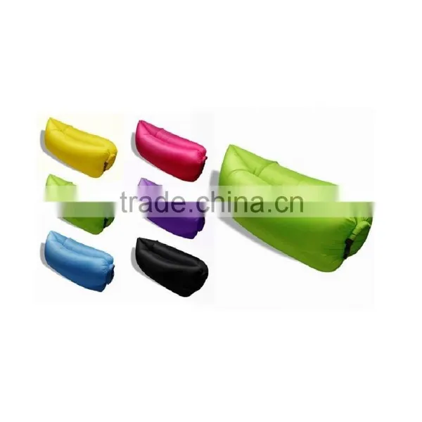 Wholesale 2016 New Design Fast Filling Outdoor Nylon Inflatable Lazy Sleeping Air Bag,Fashional Air Sofa photo-2