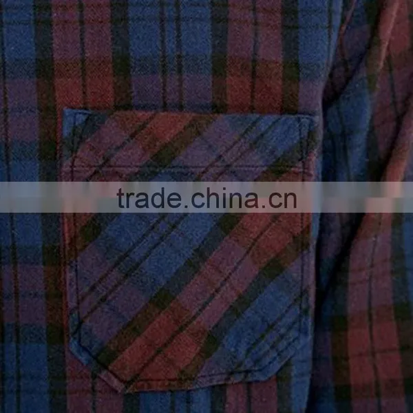 100% Polyester Dry Fit Custom Design Pattern Men Shirt Checked Mens Linen Shirts photo-6