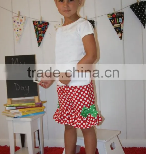 Happy New Years Christmas Kids Ruffle Clothing Set Girls Smocked Outfits photo-5