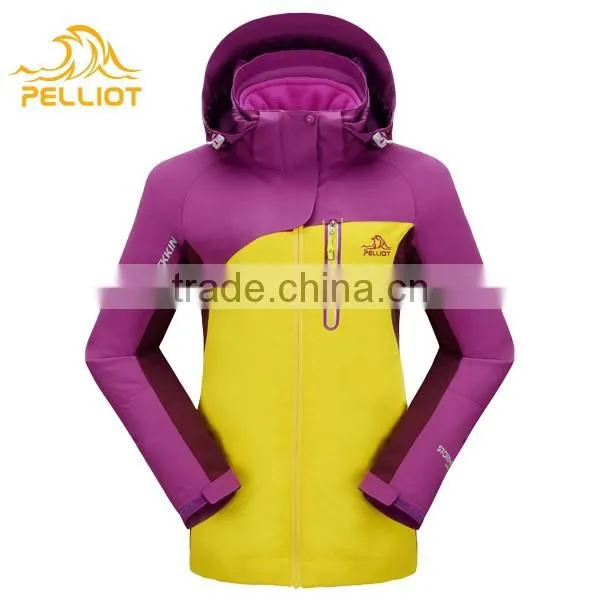 OEM Apparel Sportswear for Ladies Jackets With Hoodies 3 in 1 photo-3