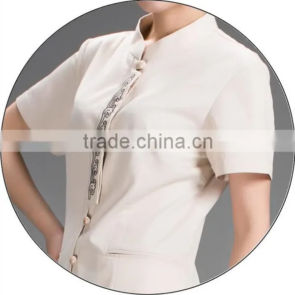 Housekeeping Staff Uniform Type and OEM Service Supply Type Hotel Uniform For Housekeeping photo-5