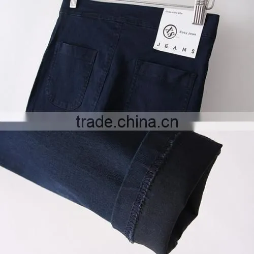 High Waist Women Latest Design Jeans Pants for Girl Skinny Denim New Fashion Jeans Pants photo-5