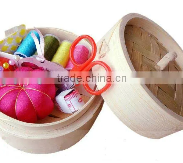 Superior Sewing Kit in Bamboo Box