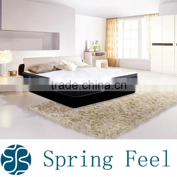 Luxury Comfort Sleep Coil Spring Mattress With Fire Retard photo-6