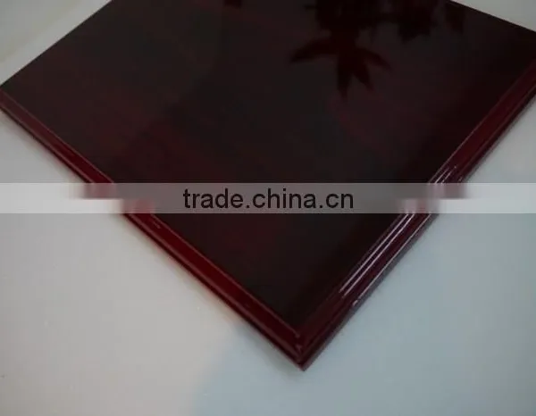 High Quality Wholesale Custom High Glossy Finish Wooden Plaques /trophy /award photo-4