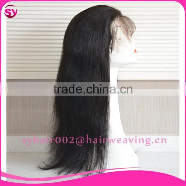Tangle Free Brazilian Thick Human Hair Lace Front Wig photo-3