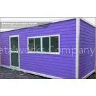 Luxury EPS Sandwich Panel Prefab Container House Kits , Tiny Custom Modular Office
