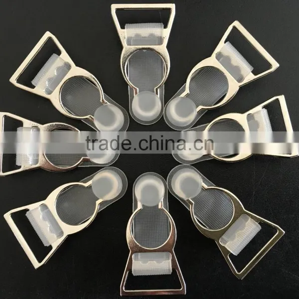 20mm 2017 Dubaa Trading Inc Sexy Lingeries Accessories Silver Garter Metal Suspender Clip NEW Style photo-2