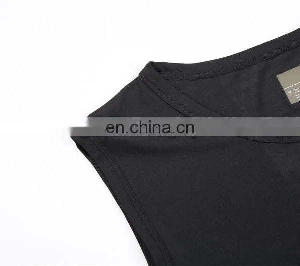 Custom Blank Gym Wear Stringer Tank Top for Men photo-5