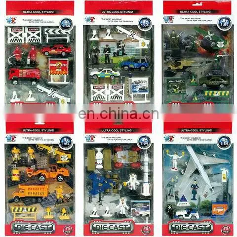 metal combined toy set