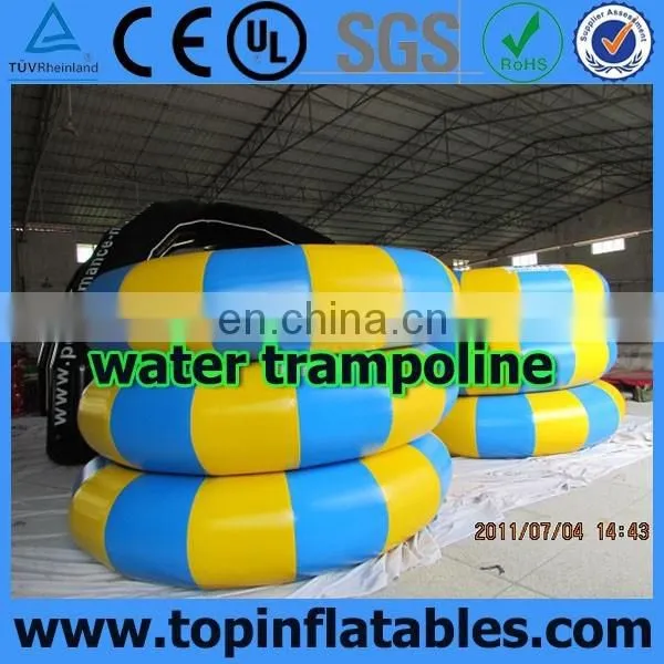 exciting inflatable trampoline,inflatable water jumping bed