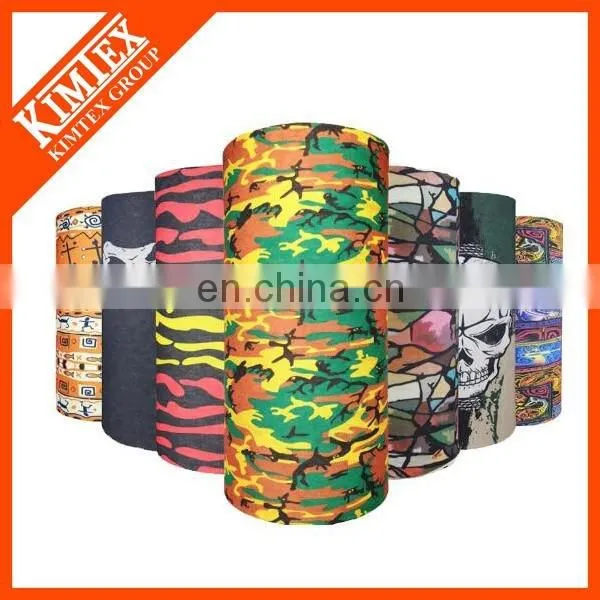 Promotional 100% Polyester Microfiber Seamless Bandana Headwear Bandanda photo-2