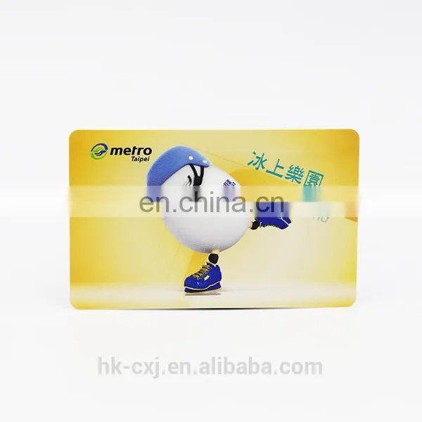 Custom Printed Plastic Pvc Rewritable Contactless Passive HF 13.56mhz Smart Rfid Card