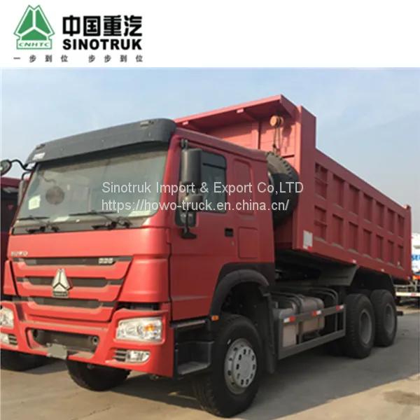China 371hp HOWO Dump Truck for Sale in Ghana photo-3